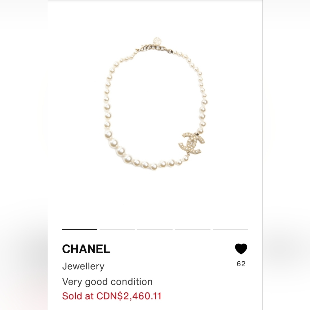 ❌️SOLD DIRECTLY ❌️CHANEL 100th Anniversary Pearl + Charm Necklace - Picture 13 of 16